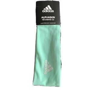 Adidas Alphaskin Headband 2.0 Clear Mint Activewear Fashion Accessory NWT